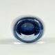 Signed Large Scandinavian Glass Vase by Vicke Lindstrand for Kosta, 1960s