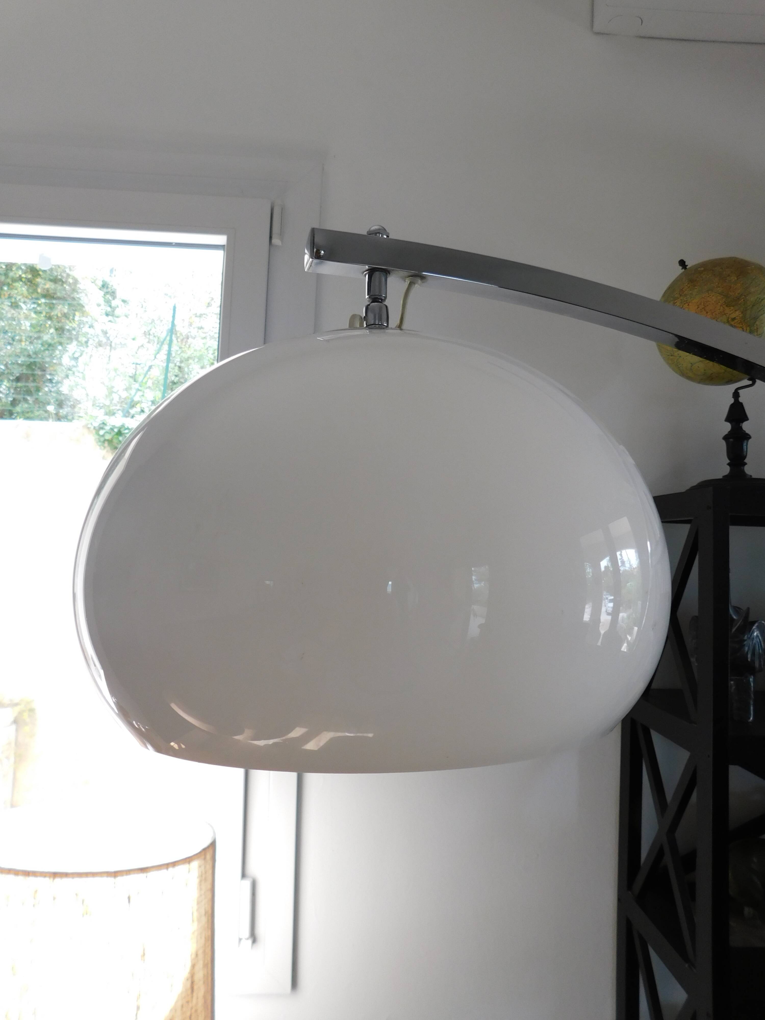 Arc floor lamp by Goffredo Reggiani