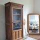 Glass-fronted Parisian wardrobe