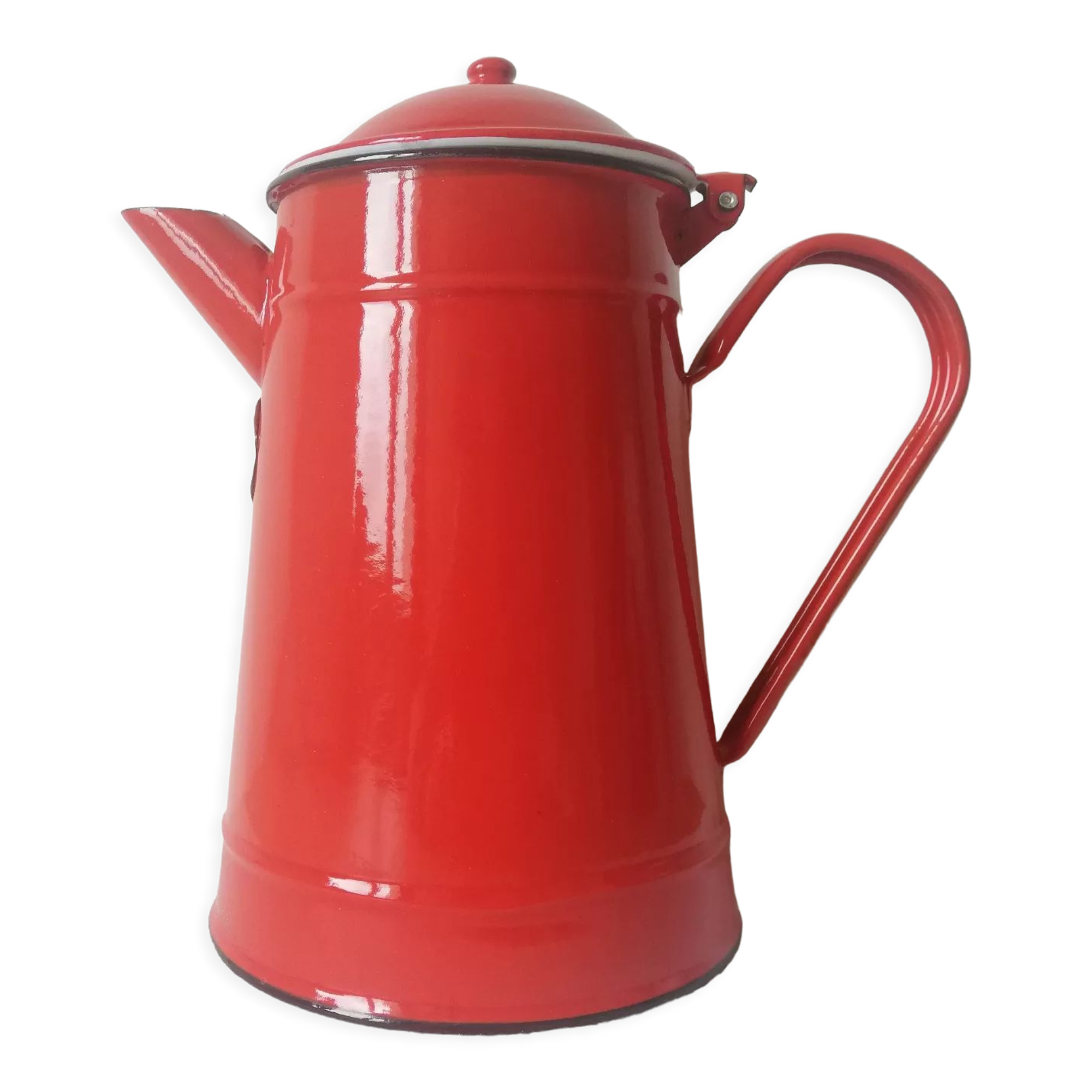 Enamelled coffee maker