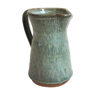 Glazed terracotta pitcher