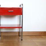 Red functionalist/Bauhaus side table