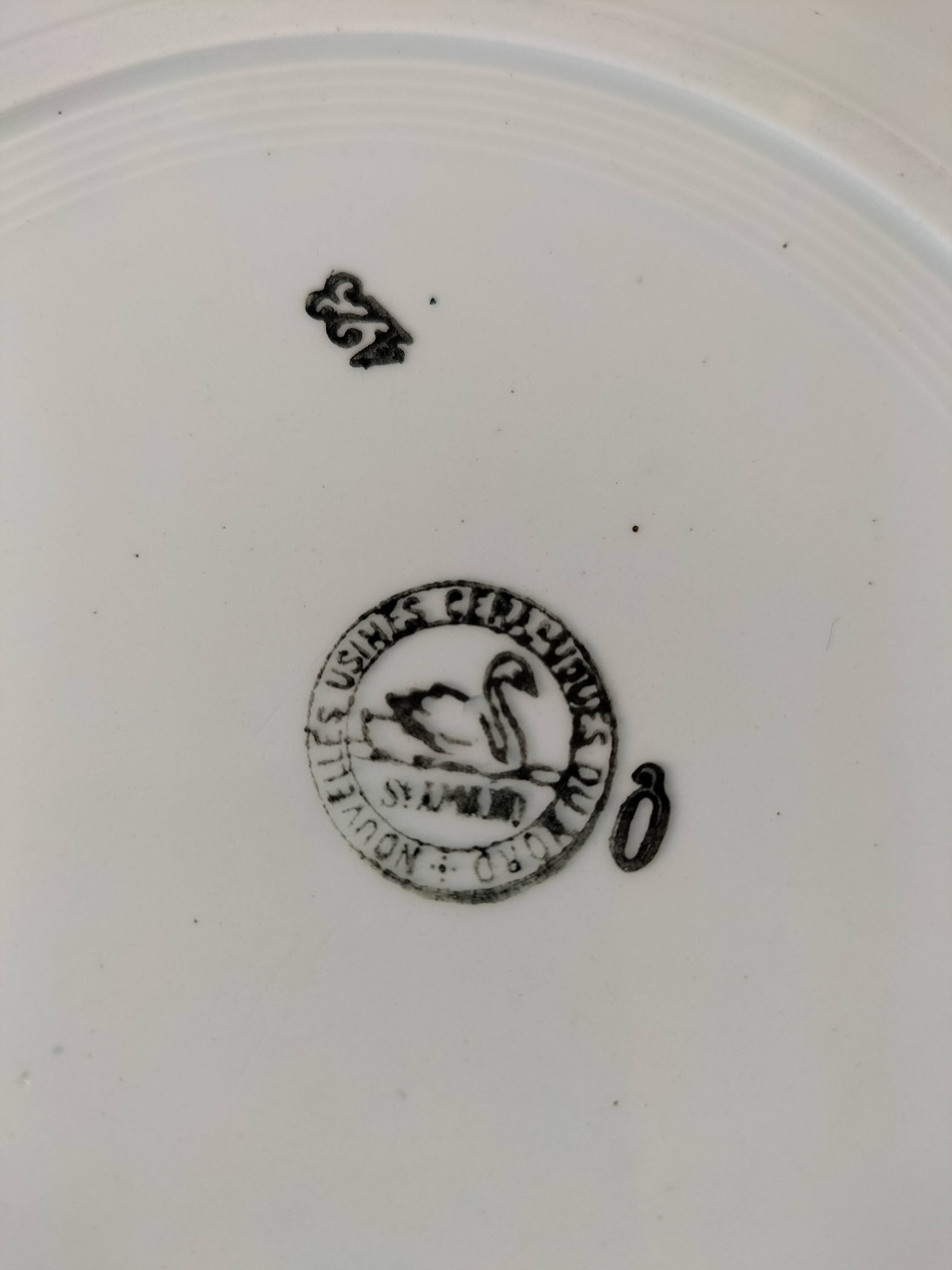 Saint Amand vintage plate