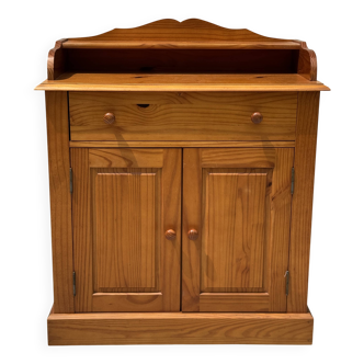 Petit meuble de rangement et secrétaire en pin vintage