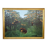 Painting "Monkeys in the jungle"