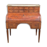 Restoration-era mahogany cylinder desk