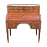 Restoration-era mahogany cylinder desk