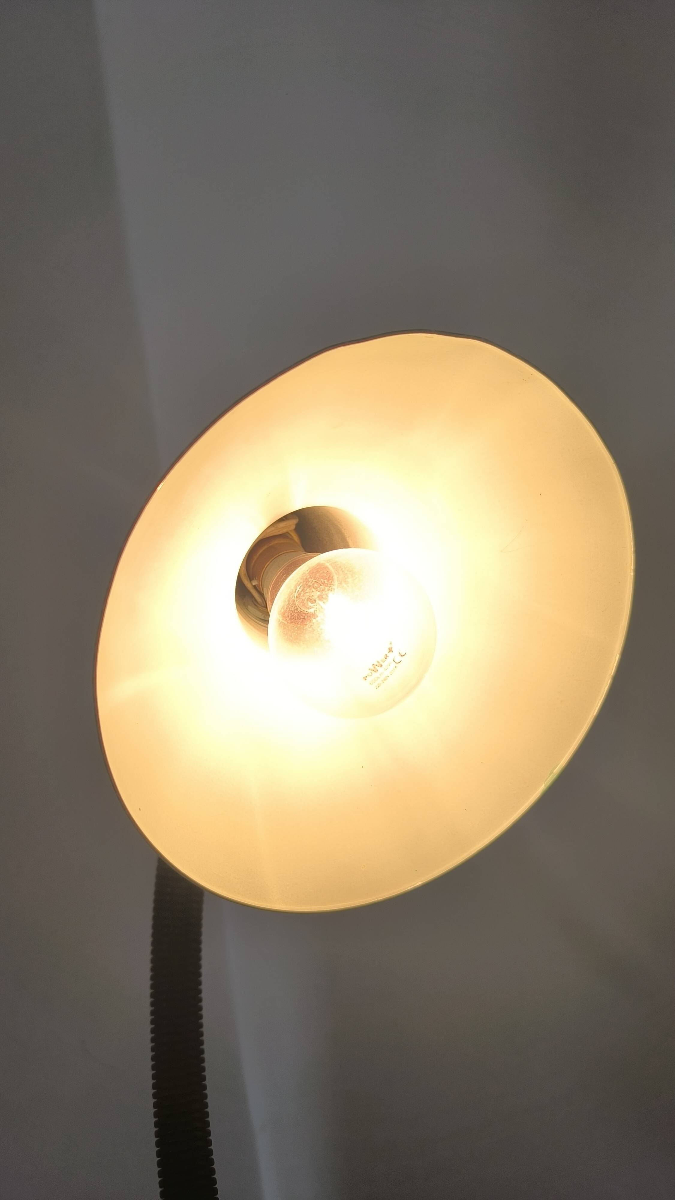 Apple green table lamp 1960