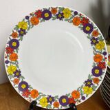 Assiettes plates en porcelaine Bavaria