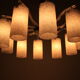 Retro plastic chandelier by Raumleuchts, 1970´s.