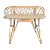 Rattan desk
