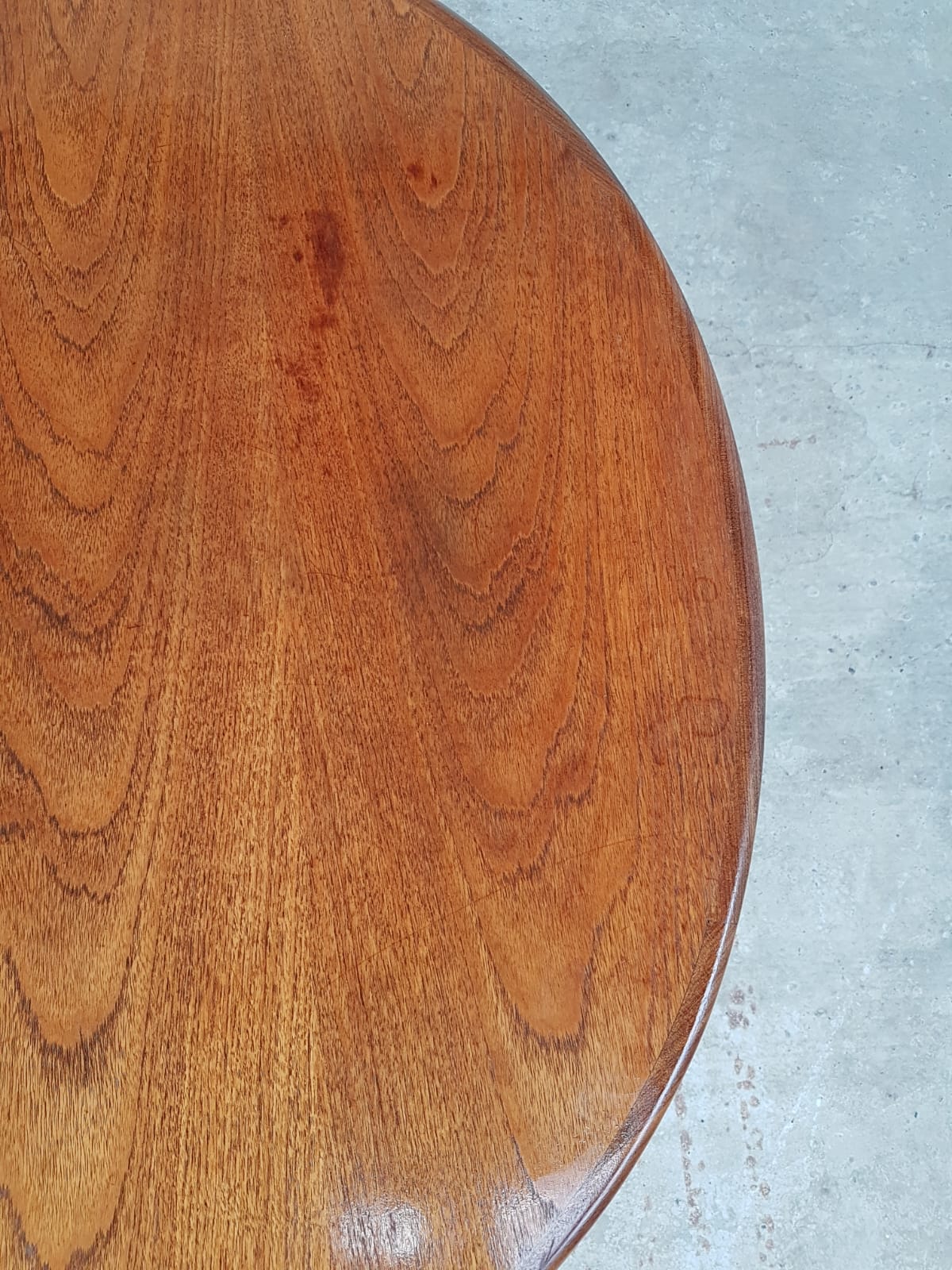 Vtg mid century g plan fresco teak extending 4 - 6 seat oval dining table retro