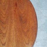 Vtg mid century g plan fresco teak extending 4 - 6 seat oval dining table retro