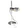 Vintage Italian 1970s Table Lamp in the Style of Joe Colombo for Oluce, Chromed