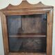 Old cherry display case