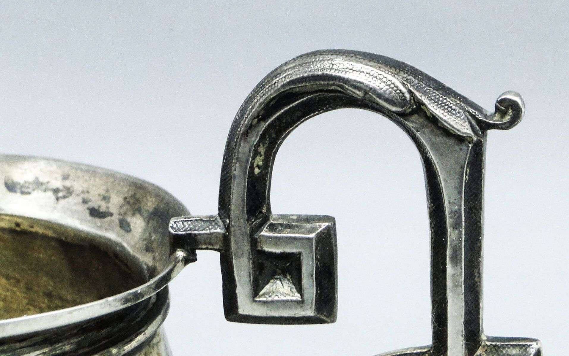 Biedermeier silver sugar bowl, Austria, 19th century