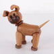 Cheerful wooden dog by chresten sommer for spring copenhagen denmark