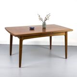 Table de Salle à Manger Extensible en Teck par Svend Aage Madsen pour K. Knudsen & Son, Danemark, années 1960