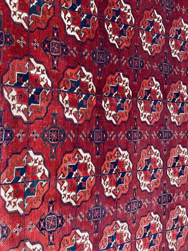 Ancient carpet Bukhara tekke 234x310