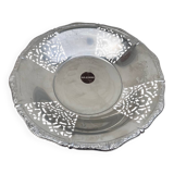 Alessi fruit bowl in openwork silver metal
