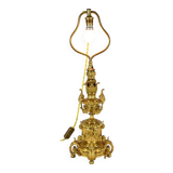 Lampe en Bronze Doré, époque Napoléon III – Milieu XIXe
