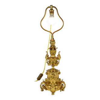 Gilt Bronze Lamp, Napoleon III Period – Mid-19th Century