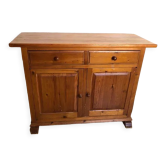 Solid pine bahut
