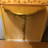 Gold leaf console