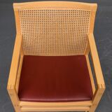 Pair of Scandinavian armchairs 1985