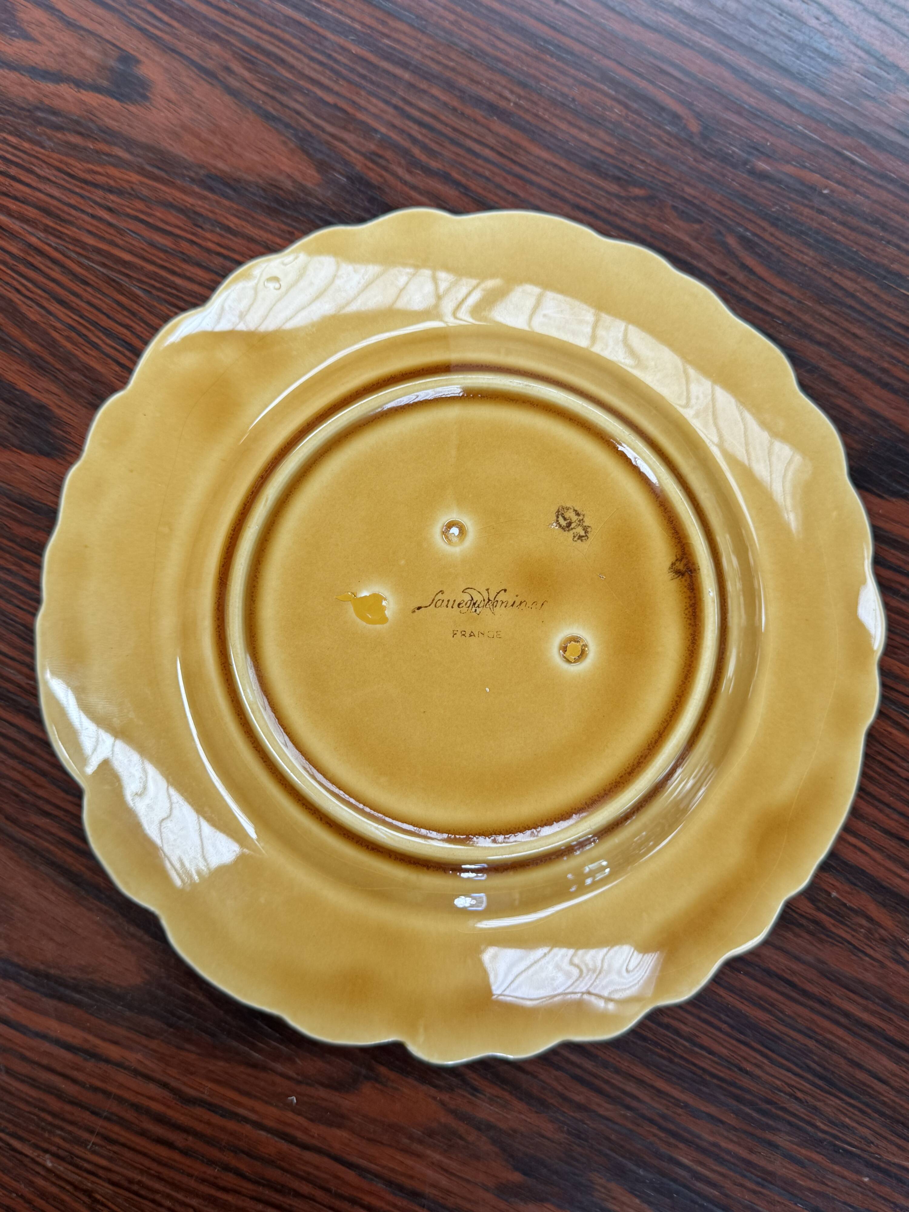 Assiette Sarreguemines
