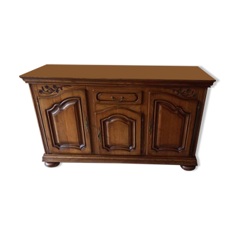 Oak base cabinet