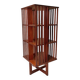 Rotating teak bookshelf from the 60s-70s.