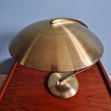 Lampe de bureau Bauhaus en laiton, Egon Hillebrand, 1930