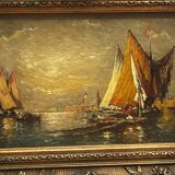 Port of Calais early 19th century - Smuggling of Lace Trades L