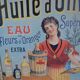 Affiche publicitaire "huile d'olive"