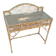 Bureau ancien en rotin osier vintage