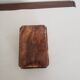 Old brown alabaster box