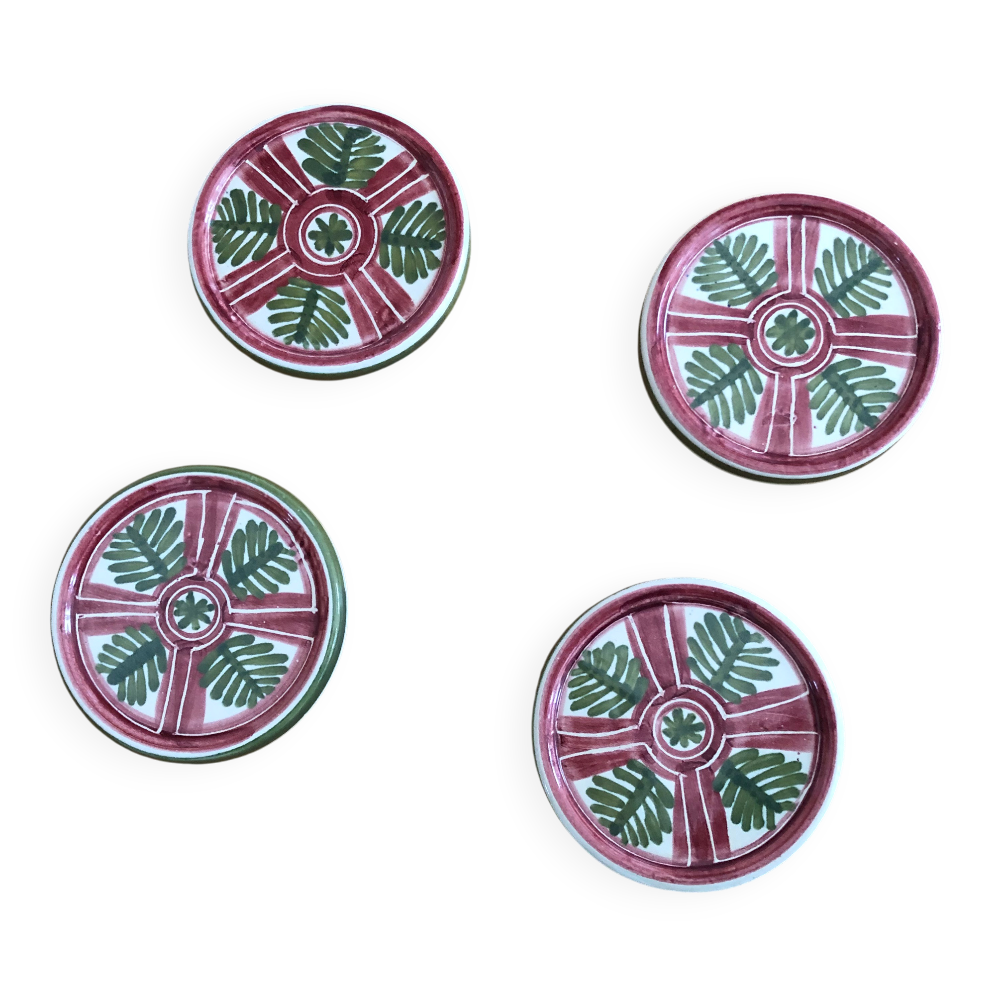 Set of four Kéraluc coasters