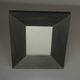 Thick framed vintage wall mirror