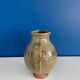 Vintage enameled terracotta pitcher carafe