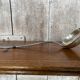 Old SFAM Goldsmith's Ladle Silver Plated Metal 12G Leaf Decor #B342