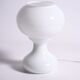 vintage white opaline lamp