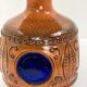 Large vintage ceramic lamp – cobalt blue decor – 1960s/70s