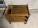 1950s oak trolley, very good condition