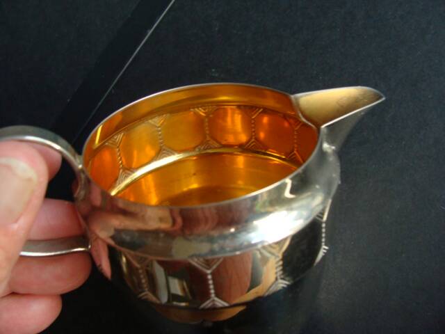 Pot à lait argenterie Art déco WMF