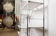 Etagère modulable vintage bois et aluminium 1970