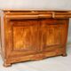 Nineteenth-century Louis Philippe walnut buffet