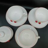 Set of 3 cups - cake plates - candy pot