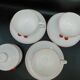 Set of 3 cups - cake plates - candy pot