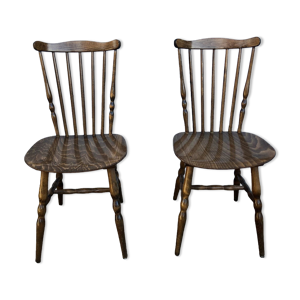 paire de chaises baumann